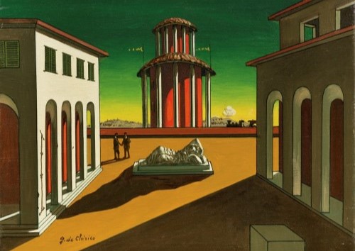 Piazza d'Italia, dipinto di Giorgio De Chirico del 1915