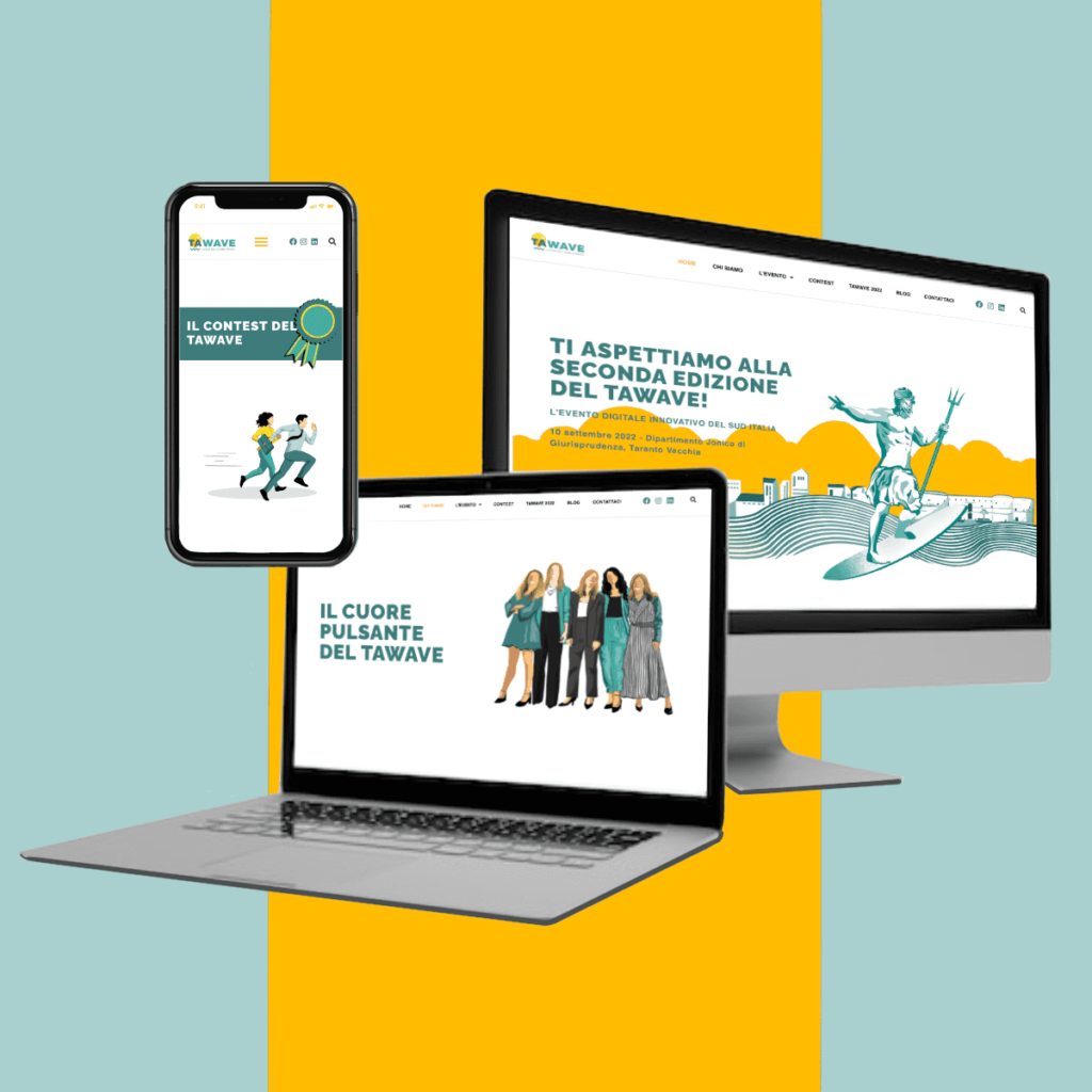 Tawave Website Restyling by Larry Agency