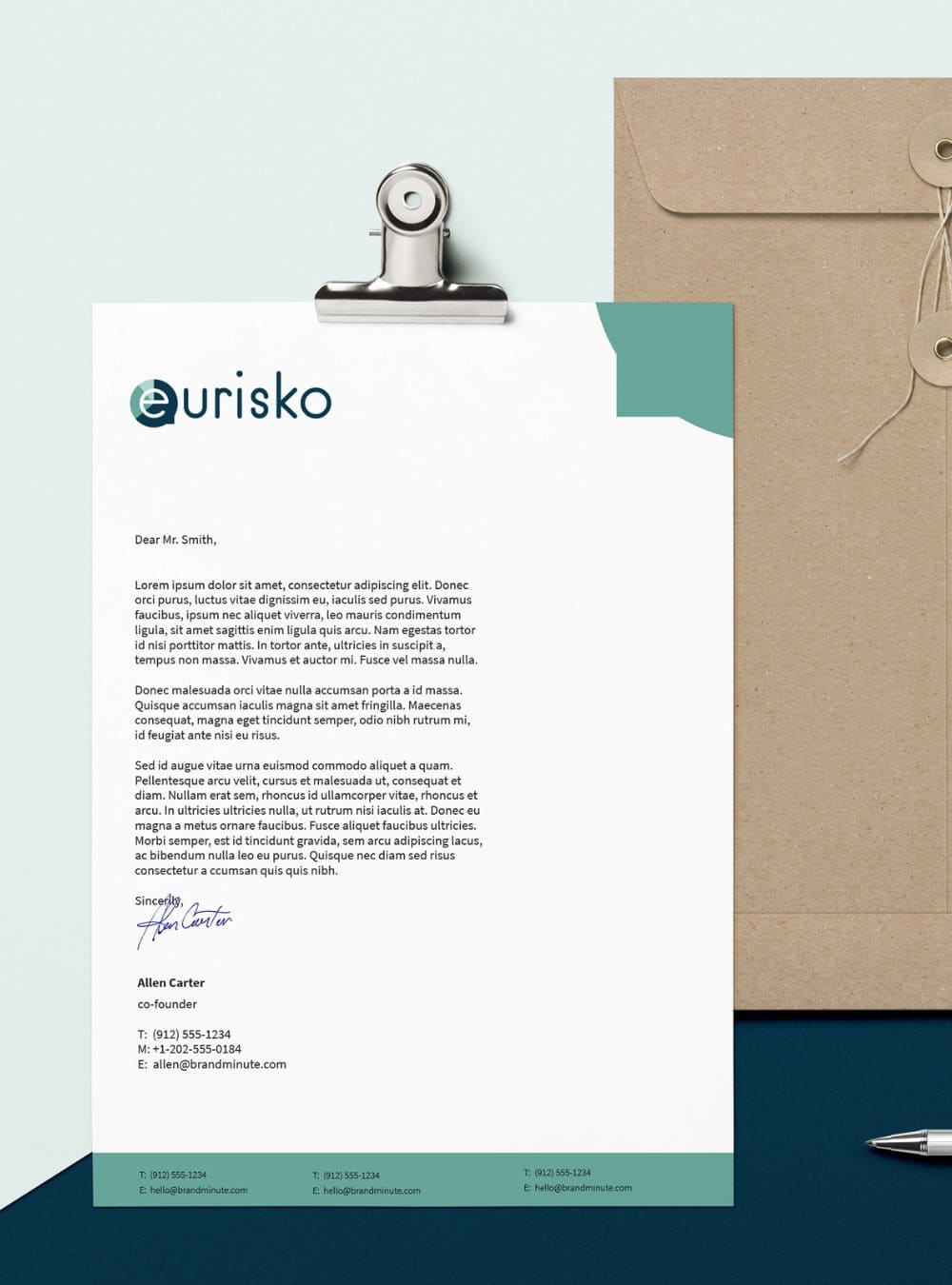 Nuova Immagine Coordinata per la nuova identità di marca di Eurisko