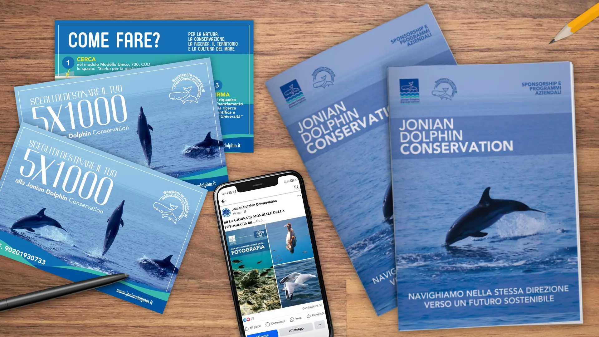 Il progetto di Rebranding per la Jonian Dolphin Conservation - La sfida