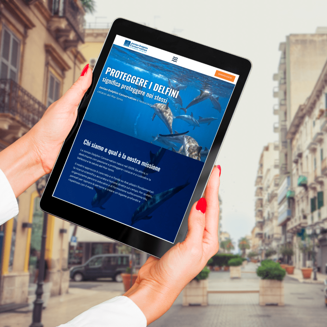 Mockup nuovo sito web Jonian Dolphin Conservation4