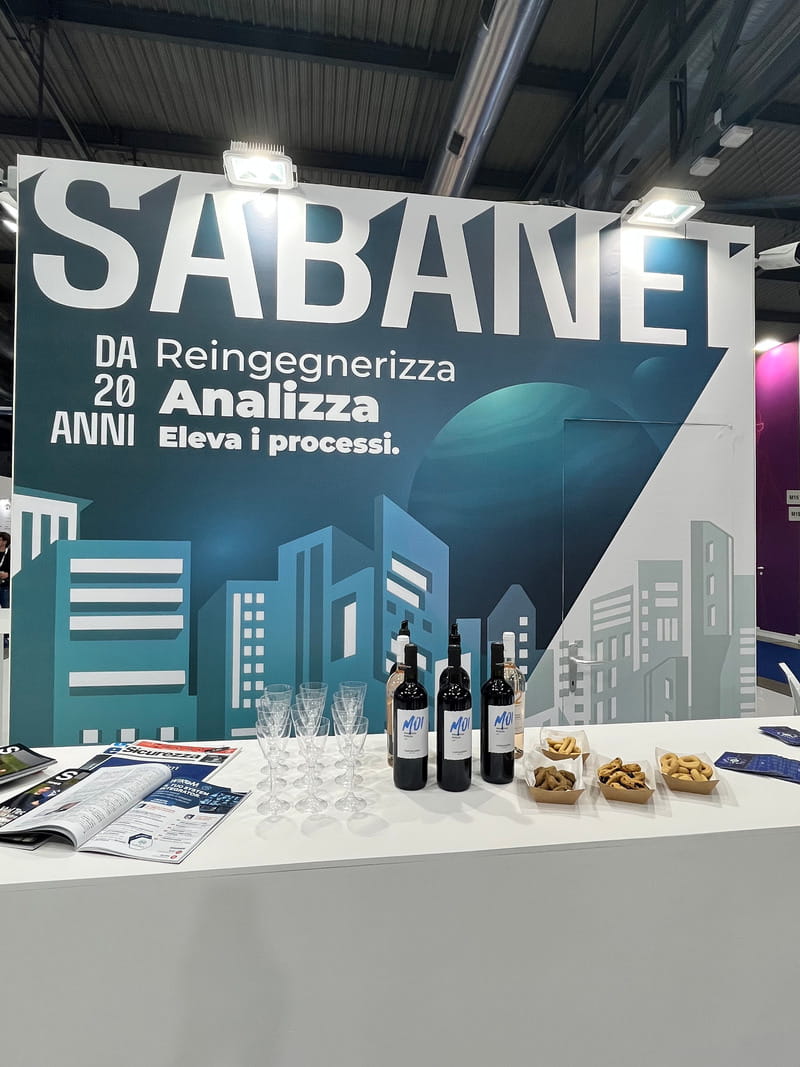 Stand Fiera Sicurezza Milano - Il materiale