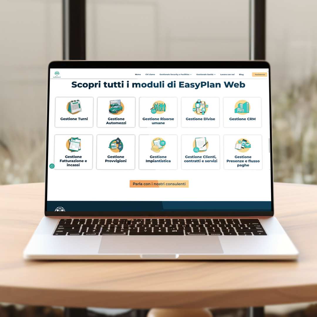 Il progetto di rebranding per Sabanet - Nuovo sito web